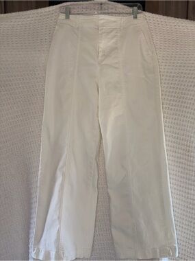 Universal Thread Cream Wide-Leg Chinos